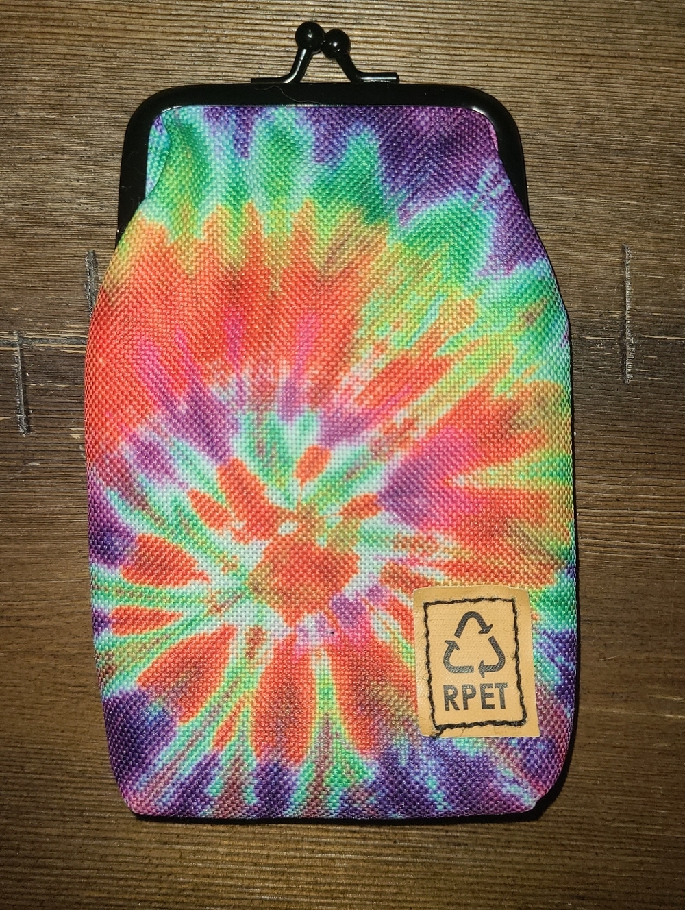 Tie Dye Clasp Pouch Boho